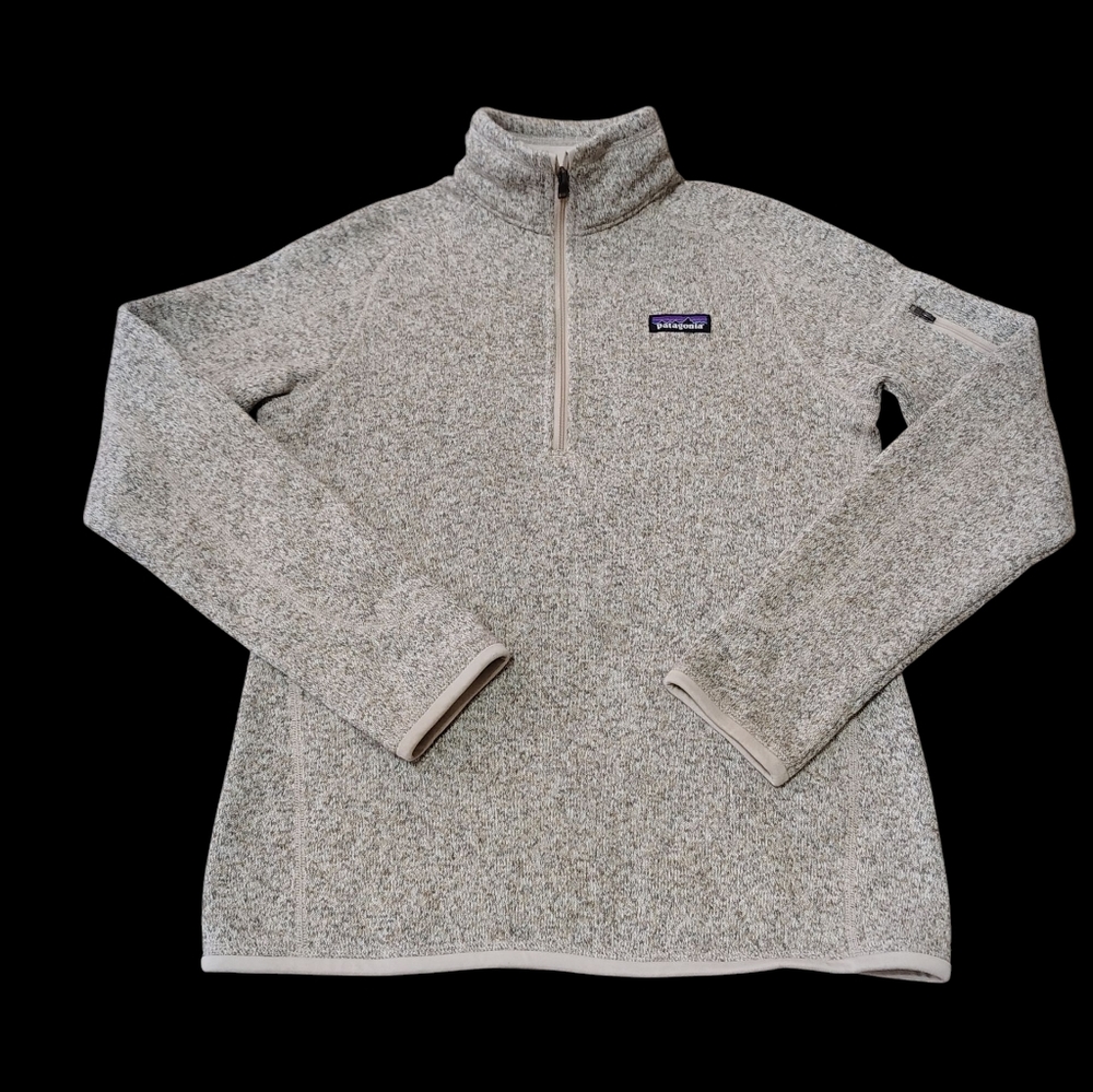 Patagonia Better Sweater Quarter-Zip Fleece Neutral Size Medium